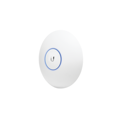 Access Point UniFi de largo alcance, Doble banda 802.11ac MIMO2X2 para interior, PoE 802.3af, soporta 250 clientes, hasta 867 Mbps | UAP-AC-LR