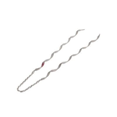 Remate Preformado de Acero Galvanizado para Fibra Mini-ADSS de 24 hilos SPAN 120 metros, diámetros 7.5 - 8 mm | OPDE-1027