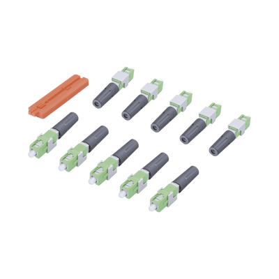 Conector Mecánico Monomodo SC/APC Pre-pulido 3 mm (Bolsa con 10 Piezas) | SCAPCMCS10