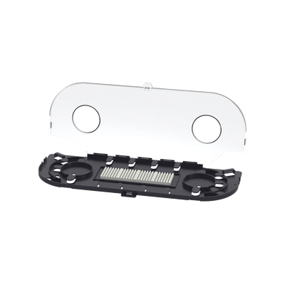 Charola de Empalme para Fibra Óptica, Para Protección de 24 Empalmes de Fusión o Mecánicos, Compatible con los Paneles FCEU | FOSMF