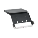 Panel de Distribución de Fibra Óptica, Acepta 4 Placas FAP o FMP, Bandeja Deslizable e Inclinable Hacia Abajo, Hasta 96 Fibras, Color Negro, 1UR | FCE1U