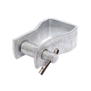 Herraje tipo "D" grande con chaveta | LP-BDC