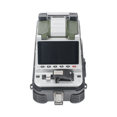 Fusionadora de Fibra Óptica Multimodo y Monomodo / 6 Motores / Alineación por Núcleo / OPM + VFL / Cleaver Eléctrico de un Solo Paso / Capacitación Remota Gratuita | LP-FS-PRO-3000
