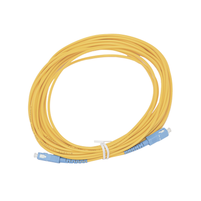 Jumper de Fibra Óptica Simplex, Monomodo, con Conectores SC/UPC-SC/UPC, de 10 Metros (32.81 Pies) | OFC-SC/PC-SC/PC-S-30-10