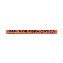 Marcador de Fibra Óptica Color Naranja, Diámetro de Aplicación: 6.4 a 12.5 mm (0.25 a 0.49 Pulgadas) | LP-MFO-N