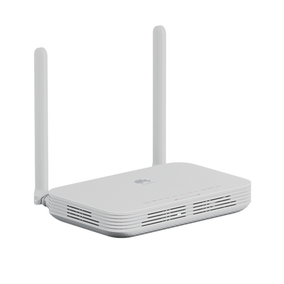 HUAWEI MiniFTTO - ONU Wi-Fi 6 doble banda / 2.976 Gbps / 4 puertos 10/100/1000 Mbps + 1  GPON (SC/UPC) + 1 puerto POST / Downstream 2.488 Gbps / Upstream 1.244 Gbps / Ganancia de Antena 5dBi / Beamforming / Roaming / MIMO 2X2 / Administración Nube | F600D-30-4G1V