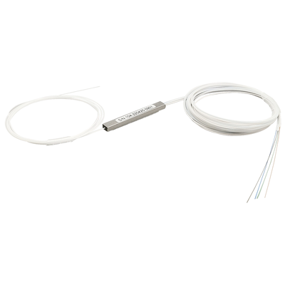 Splitter (Divisor Óptico) tipo PLC, 1x4, para fusión (sin conectores) | LP-PLC-1X4WOC