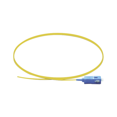 Pigtail de Fibra Óptica Monomodo SC/UPC, Simplex de 1 Metro (3.28 Pies) | LP-FO-SCU-01