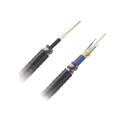 Cable de Fibra Óptica de 12 Hilos, Monomodo OS2, Interior/Exterior, Armada, Loose Tube 250um, OFCR (Riser), Precio Por Metro | FSGR912Y