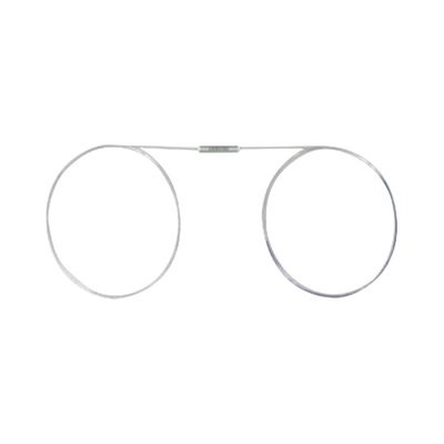 Splitter (Divisor Óptico) Desbalanceado tipo FBT, 1x2, 25/75 para fusión (sin conectores) | SSC-A-1X2-1310-25/75-0-2.4X25-1M