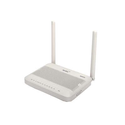 ONU GPON WiFi 6, (2.4/5 GHz), 2 Antenas de 5 dBi, Compatible con OLT de Terceros, 4 puertos Gigabit + 1 POTS + 2 USB, conector SC/UPC | HG6145F3
