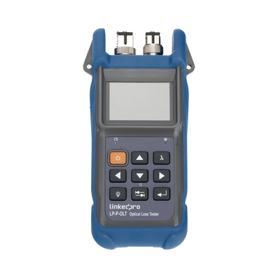 Medidor Inteligente de Pérdida Óptica para Fibra Óptica en Redes FTTx / OPM Soporta 6 Longitudes de Onda / Incluye Medidor de Pérdida Óptica / Incluye Fuente de Luz Estabilizada / Recargable | LP-P-OLT