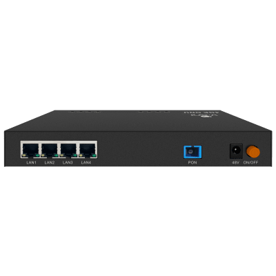 ONU Dual EPON/GPON / 4 Puertos PoE 802.3af/at Gigabit / 1 Puerto SC/UPC | V2804-4GL-PSE