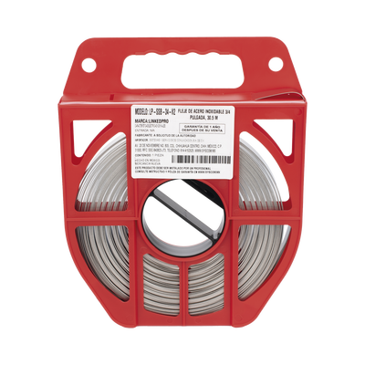 Fleje de Acero Inoxidable 304 de 3/4", 0.70 mm, 30.5 metros | LP-SSB-34-V2