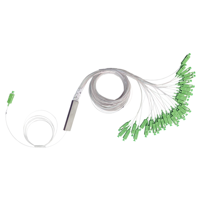 Splitter (Divisor Óptico) tipo PLC, 1x32, conectores SC/APC | TM-PLC-1X32APC