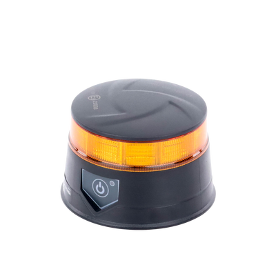 Baliza LED Recargable, Compacta y Discreta, Color Ámbar, Con Montaje Magnético y de Succión | EB5200A