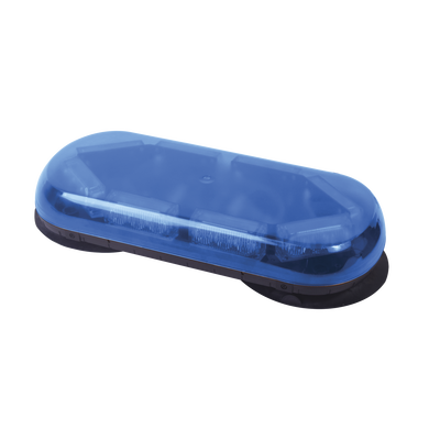 Mini Barra de luces con 24 LED, Color Azul y Montaje de Succión e Imán | X605-B