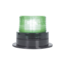 Burbuja Brillante de Larga Vida Útil, con 8 LEDs Color Verde, Domo Verde, 12Vcd | X126G