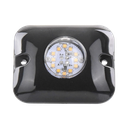 Luz Oculta Ultra Brillante con 12 LED, Color Ambar | X121A