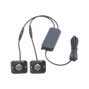 Estrobos Ocultos de 6 LED, Color Rojo/Claro, Ideales para Vehículos Encubierto | X12RW