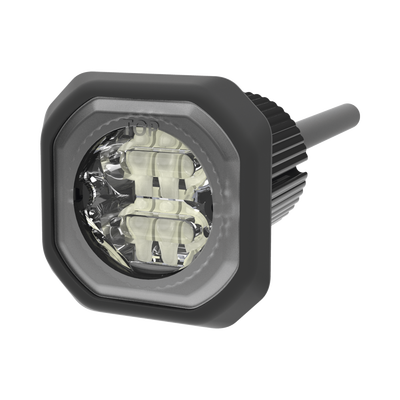 Lampara Oculta de LED de bajo perfil color ambar claro | ED9040AW