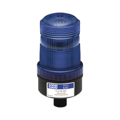 Mini baliza de LED color azul montaje permanente SAE Clase III | X6267-B