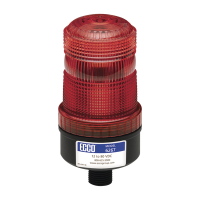 Mini baliza de LED color rojo montaje permanente SAE Clase III | X6267-R