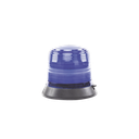 Burbuja Brillante de 6 LEDs, Color Azul con Montaje Magnético | X905B