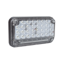 Luz de Advertencia de 7X4", Color Claro, Con Luz de Trabajo, Ideal para Ambulancias | XLTE2335W