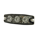 Luz Auxiliar de 3 LED, ámbar, SAE Clase I, Lente transparente | SPL3A