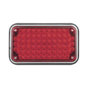Luz de Advertencia de 6X4", Color Rojo, Ideal para Ambulancias | XLTE595-R