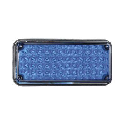 Luz de advertencia de 7x3", Color Azul, Ideal para ambulancias | X-LTE-295-B
