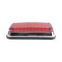 Luz de Advertencia de 6X4", Color Rojo, Ideal para Ambulancias | XLTE595RV2