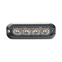 Luz perimetral , 8 LED Ultra Brillantes, Dual Color Ambar / Claro | ED3793AW