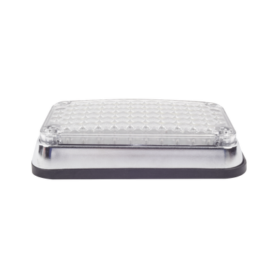 Luz de Advertencia de 6X4", Color Claro, Ideal para Ambulancias | X-LTE-595-W