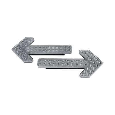 Flechas directoras de tráfico LED de 24 Pulgadas en color ámbar con 240 LED | X602F