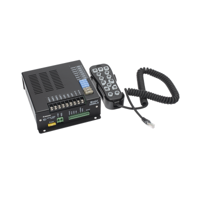 Sirena Vehicular H2 Covert ™ de 200W de Potencia, Con Controlador Unimando de 14 Botones Para Control de Tonos, 7 Salidas Auxiliares y Micrófono | 3599L5