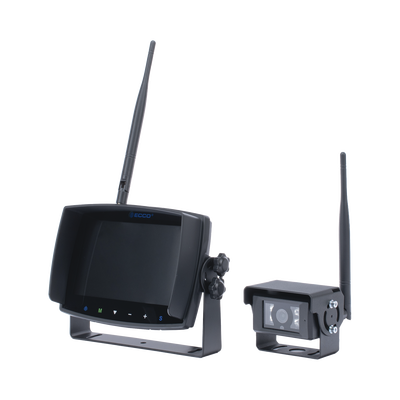 Sistema inalámbrico de reversa con cámara infrarroja y monitor de 7" táctil | EC7008WK2