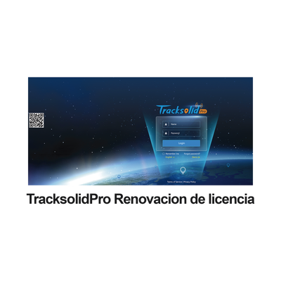 Renovación de licencia para plataforma TracksolidPro | RTSCX