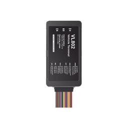 [VL802] Localizador vehicular 4G Boton de Emergencia y Relevador incluidos / detección de apertura de puertas / multiples salidas digitales / compatible con sensor ultrasonico de combustible | VL802