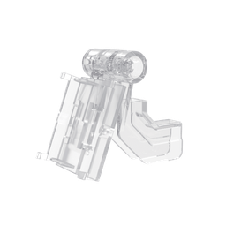 [T-SHAPE-HOOK-3124] Gancho en T con Placa Trasera Adaptadora para Etiqueta de Tinta Electrónica / AccessPRO / Diametro 5-9 mm / Compatible con 2.13" - 2.66" - 2.9" | T-SHAPE-HOOK-3124