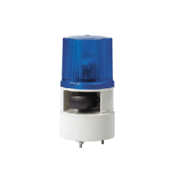 [S125DML-WS-012024-B] Luces de advertencia color Azul con sirena incorporada con 5 tonos máx. 105 dB en 12-24 VCD | S125DML-WS-012024-B
