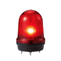 [MFL125-012024-R] LED con patrones fijo/intermitente, estroboscópico y simulación rotatorio, Color Rojo de 12-24 VCD | MFL125-012024-R