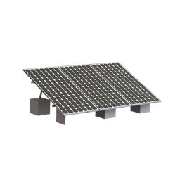[VEKTOR8R3M] Montaje para 3 Panel Solar, Riel "8" de 4050mm para Módulos con Espesor de 35mm, Velocidad de Viento Máx. 136km/h (20° a 45°) | VEKTOR8R3M