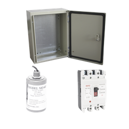 [PL125ACA] Kit de Centro de Carga Trifasico Para Corriente Alterna, Breaker de hasta 690 Vc de 125 A con Supresor de Descargas Atmosféricas. | PL125ACA