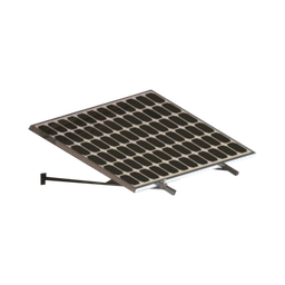 [PSWM1300] Montaje Para Módulos Solares En Muro Con Espesor De 30-35 mm, Riel 1300mm | PSWM1300