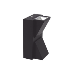 [JPAA-0605] Lámpara Arbotante 6 W 330 lm / Dimensiones 141 x 80 mm / 85 - 265 Vca~ 50/60Hz / Luz Cálida 2 700 K / Uso en exterior IP 54. | JPAA-0605