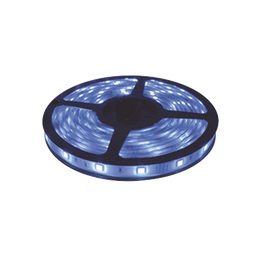 [JLTL-5050-IP65] Tira Led de 5 m / Color Azul / Uso Exterior / Potencia 22 W / 900 lm/ 12 V CD / IP 65. | JLTL-5050-IP65