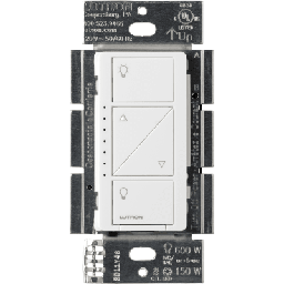 [PD10NXD] (Caseta Wireless) Atenuador, aumenta/disminuye intensidad de Iluminación, requiere cable neutro. 250W LED /1000 INC/HAL | PD10NXD