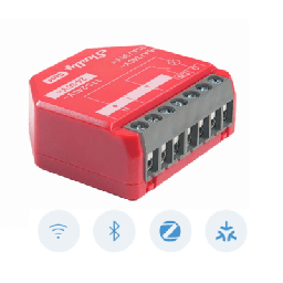 [SHELLY1PMGEN4] Relevador inalámbrico inteligente 16A, 110-240 V / medición de consumo / compatible con asistente de voz Alexa, Google Home / Wifi 2.4 | SHELLY1PMGEN4